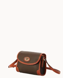 Dooney & Bourke The Pebble Grain Collection|Pebbled Leather<Pebble Grain 18 Crossbody Brown Tmoro