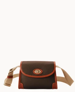 Dooney & Bourke The Pebble Grain Collection|Pebbled Leather<Pebble Grain 18 Crossbody Brown Tmoro