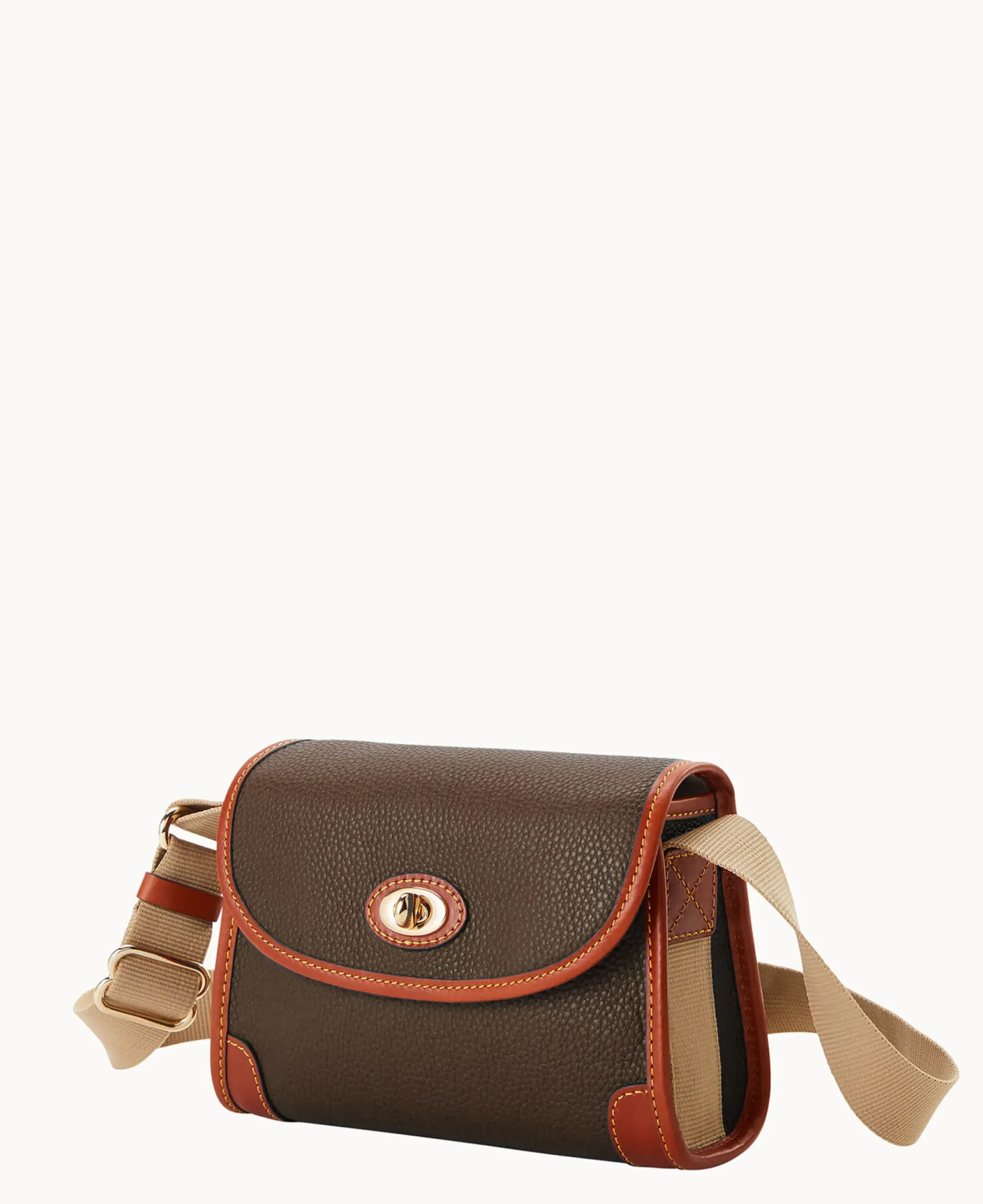 Dooney & Bourke The Pebble Grain Collection|Pebbled Leather<Pebble Grain 20 Crossbody Brown Tmoro