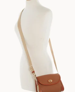 Dooney & Bourke The Pebble Grain Collection|Pebbled Leather<Pebble Grain 20 Crossbody Caramel