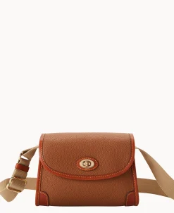 Dooney & Bourke The Pebble Grain Collection|Pebbled Leather<Pebble Grain 20 Crossbody Caramel