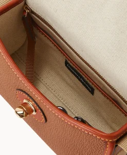 Dooney & Bourke The Pebble Grain Collection|Pebbled Leather<Pebble Grain 20 Crossbody Caramel
