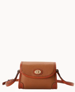 Dooney & Bourke The Pebble Grain Collection|Pebbled Leather<Pebble Grain 18 Crossbody Caramel