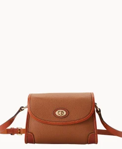 Dooney & Bourke The Pebble Grain Collection|Pebbled Leather<Pebble Grain 20 Crossbody Caramel