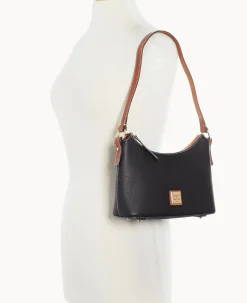 Dooney & Bourke The Pebble Grain Collection|Pebbled Leather<Pebble Grain Baguette Black