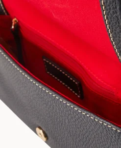 Dooney & Bourke The Pebble Grain Collection|Pebbled Leather<Pebble Grain Becca Crossbody Black Black