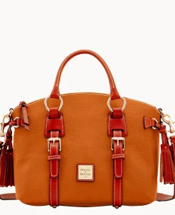 Dooney & Bourke The Pebble Grain Collection|Pebbled Leather<Pebble Grain Bristol Satchel Caramel