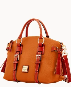 Dooney & Bourke The Pebble Grain Collection|Pebbled Leather<Pebble Grain Bristol Satchel Caramel