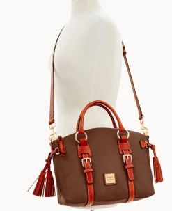 Dooney & Bourke The Pebble Grain Collection|Pebbled Leather<Pebble Grain Bristol Satchel Bark