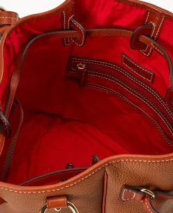 Dooney & Bourke The Pebble Grain Collection|Pebbled Leather<Pebble Grain Buckley Bag Caramel