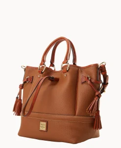 Dooney & Bourke The Pebble Grain Collection|Pebbled Leather<Pebble Grain Buckley Bag Caramel