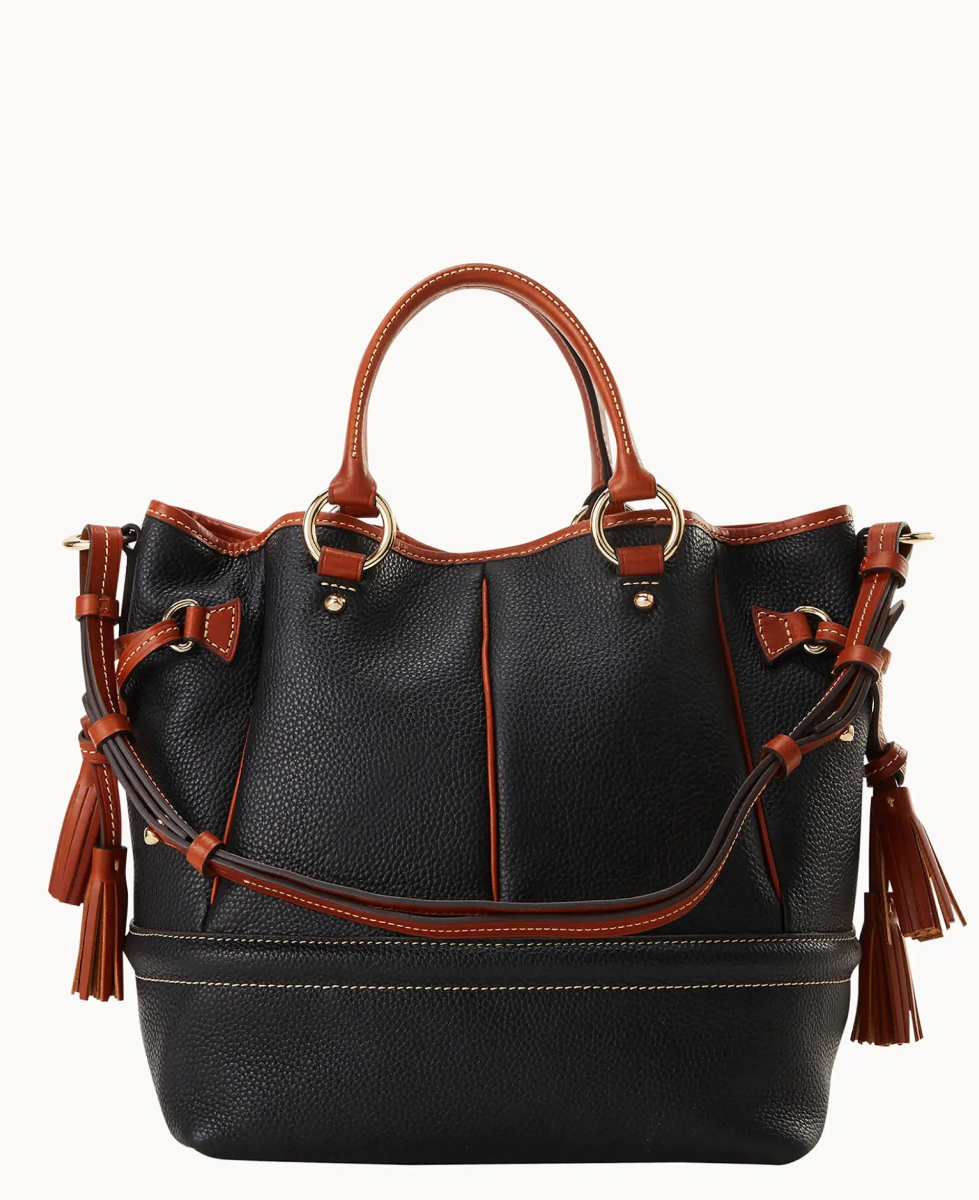 Dooney & Bourke The Pebble Grain Collection|Pebbled Leather<Pebble Grain Buckley Bag Black