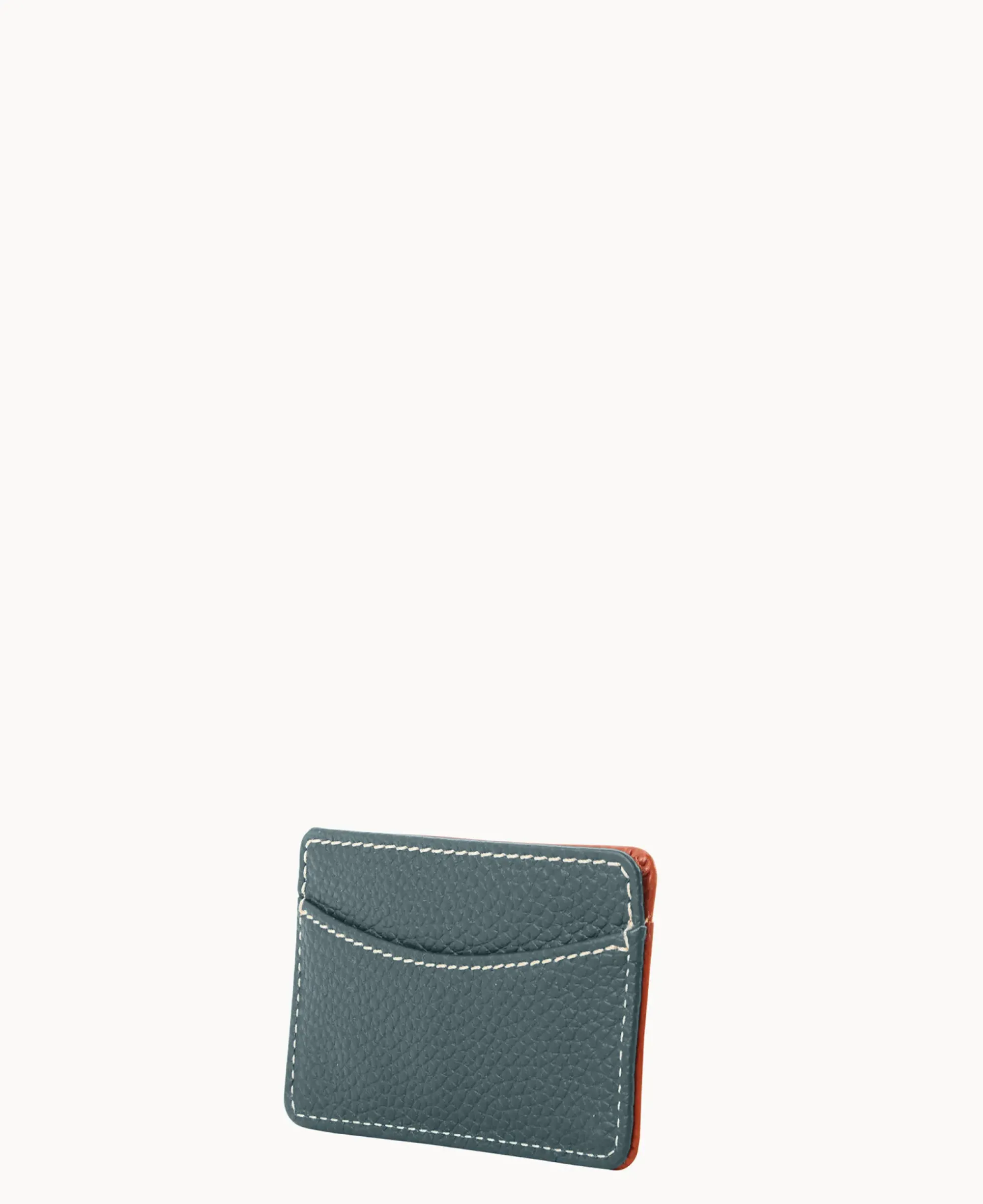 Dooney & Bourke The Pebble Grain Collection|Grab and Go<Pebble Grain Business Card Case Forest