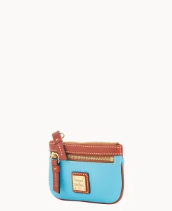 Dooney & Bourke The Pebble Grain Collection|Wallets<Pebble Grain Coin Case Sky Blue