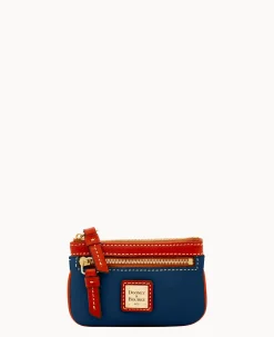 Dooney & Bourke The Pebble Grain Collection|Wallets<Pebble Grain Coin Case Midnight Blue