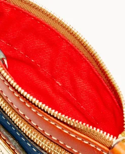 Dooney & Bourke The Pebble Grain Collection|Wallets<Pebble Grain Coin Case Midnight Blue