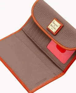 Dooney & Bourke The Pebble Grain Collection|Grab and Go<Pebble Grain Continental Clutch Elephant