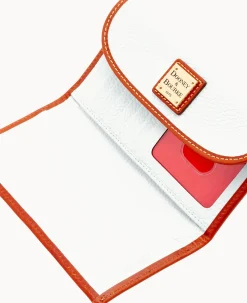 Dooney & Bourke The Pebble Grain Collection|Grab and Go<Pebble Grain Continental Clutch White