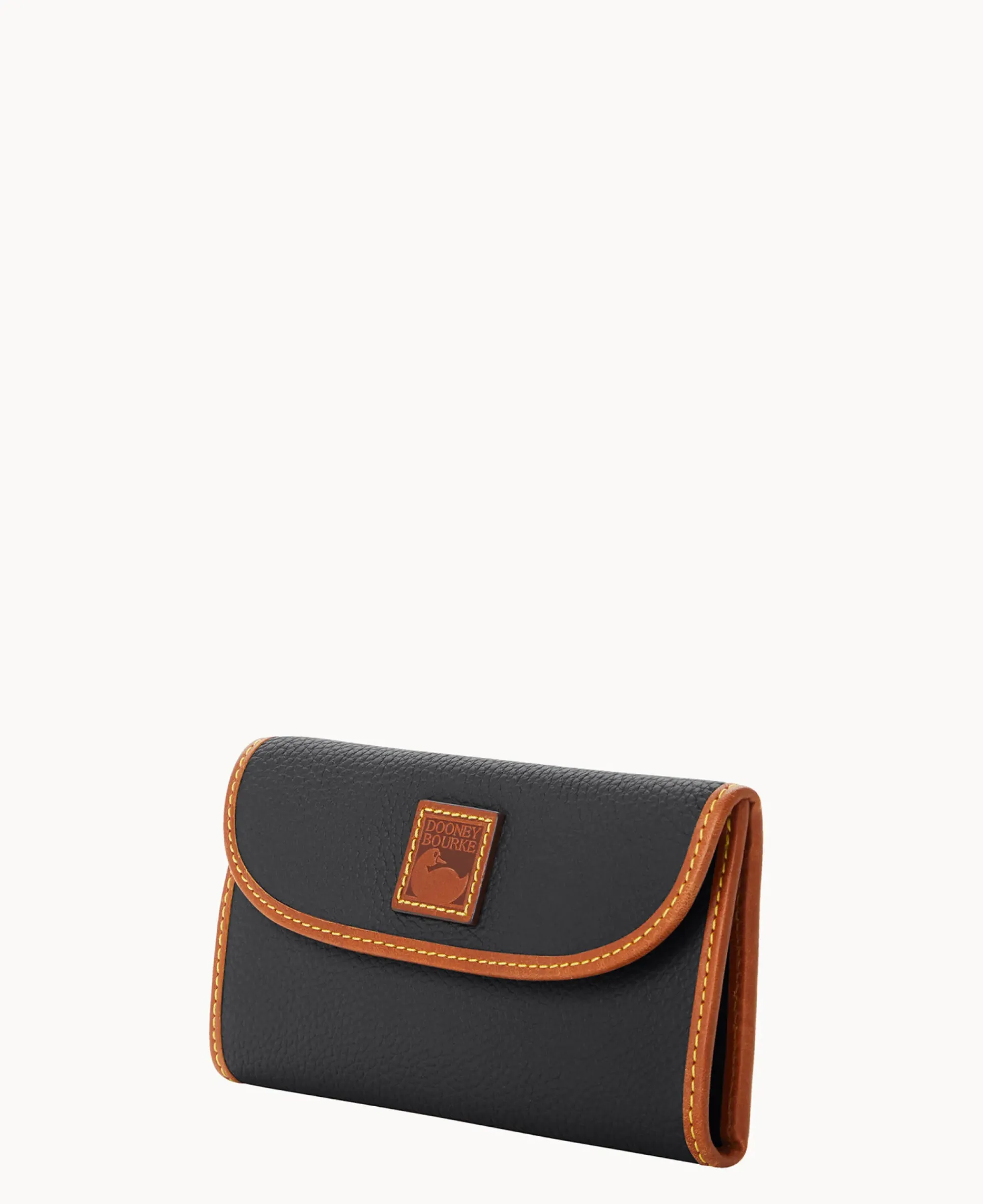 Dooney & Bourke The Pebble Grain Collection|Grab and Go<Pebble Grain Continental Clutch Black