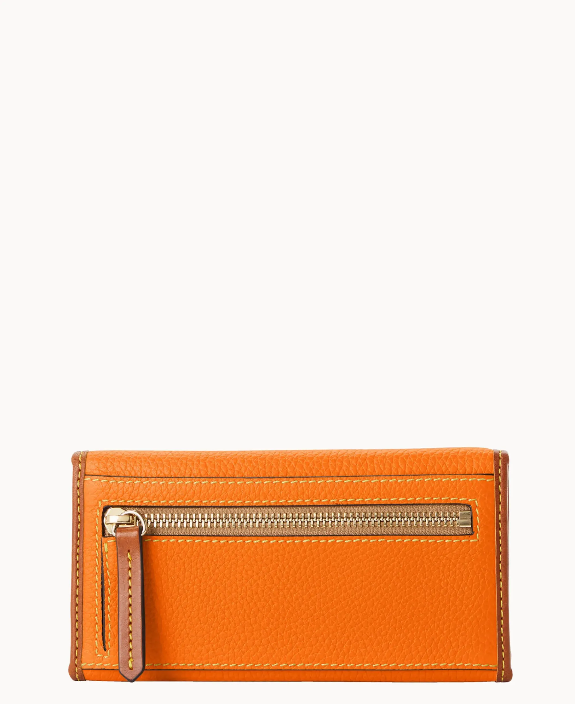 Dooney & Bourke The Pebble Grain Collection|Grab and Go<Pebble Grain Continental Clutch Clementine