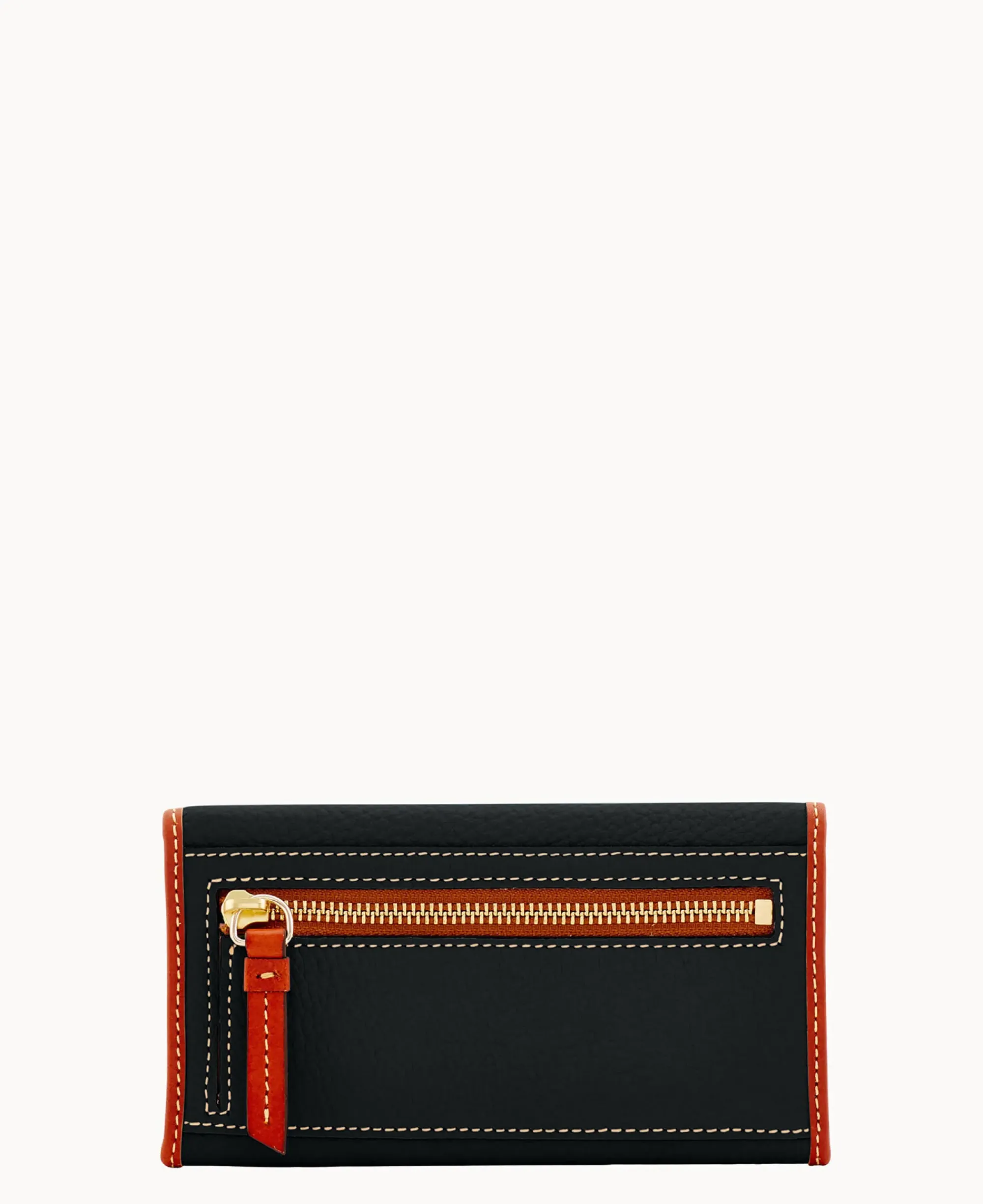 Dooney & Bourke The Pebble Grain Collection|Grab and Go<Pebble Grain Continental Clutch Black