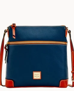 Dooney & Bourke The Pebble Grain Collection|Pebbled Leather<Pebble Grain Crossbody Midnight Blue
