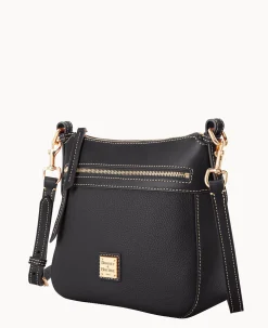 Dooney & Bourke The Pebble Grain Collection|Pebbled Leather<Pebble Grain Crossbody 25 Black Black