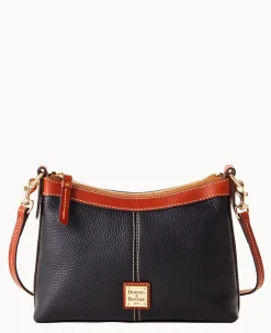 Dooney & Bourke The Pebble Grain Collection|Pebbled Leather<Pebble Grain Crossbody Pouch Black