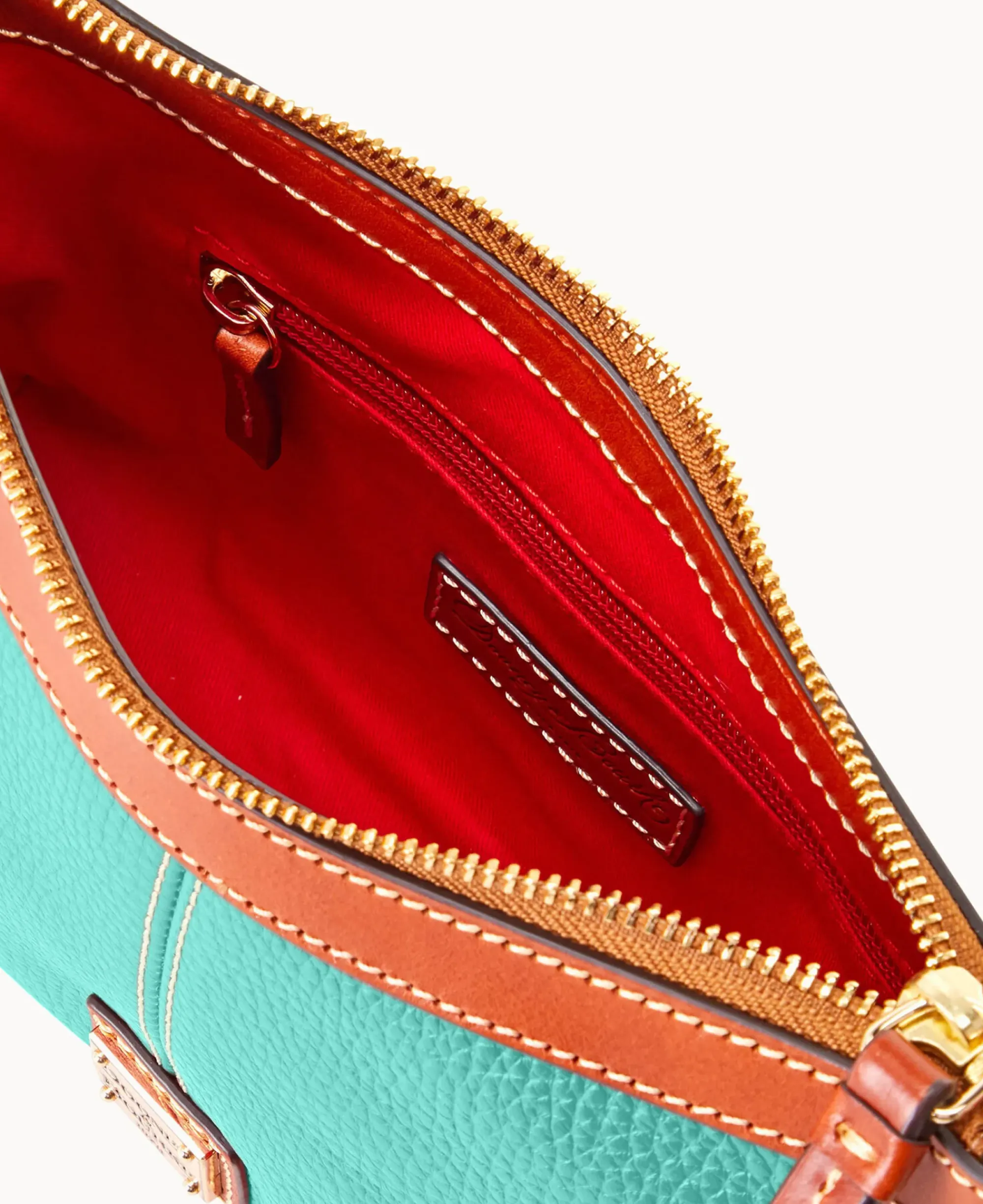Dooney & Bourke The Pebble Grain Collection|Pebbled Leather<Pebble Grain Crossbody Pouch Spearmint