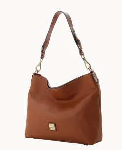 Dooney & Bourke The Pebble Grain Collection|Pebbled Leather<Pebble Grain Extra Large Courtney Sac Caramel