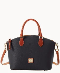 Dooney & Bourke The Pebble Grain Collection|Pebbled Leather<Pebble Grain Geena Satchel Black