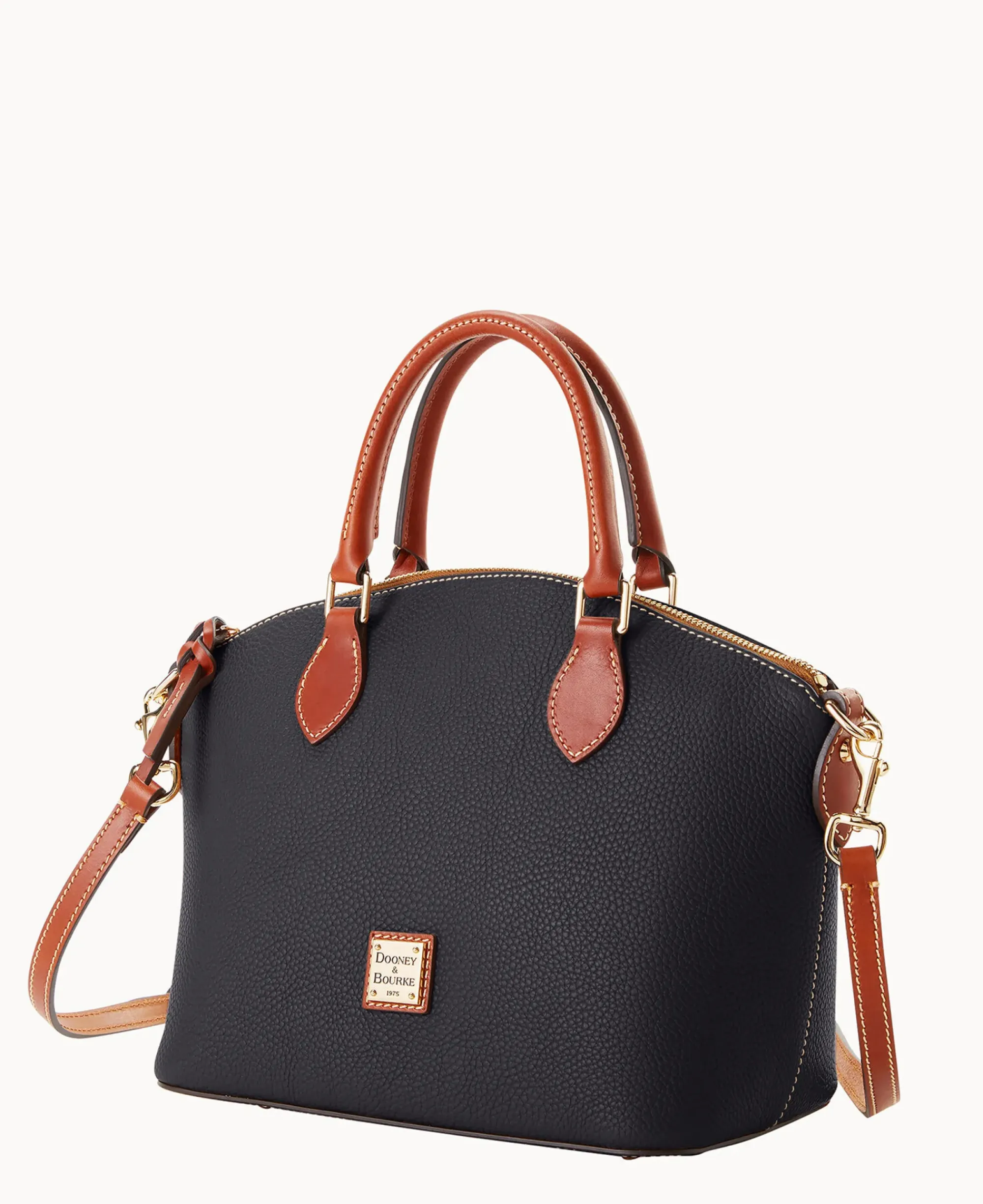 Dooney & Bourke The Pebble Grain Collection|Pebbled Leather<Pebble Grain Geena Satchel Black