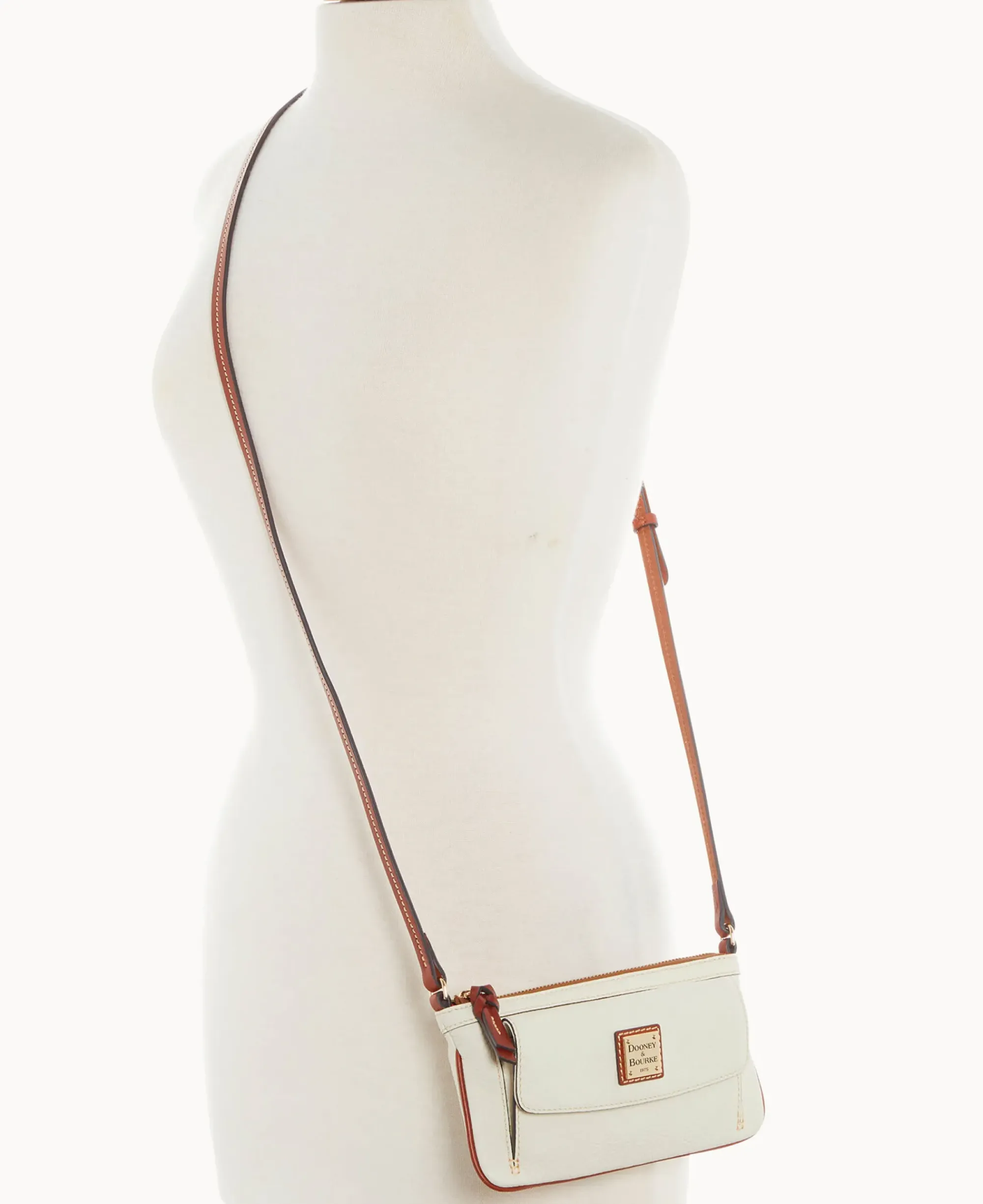Dooney & Bourke The Pebble Grain Collection|Pebbled Leather<Pebble Grain Gigi Crossbody White