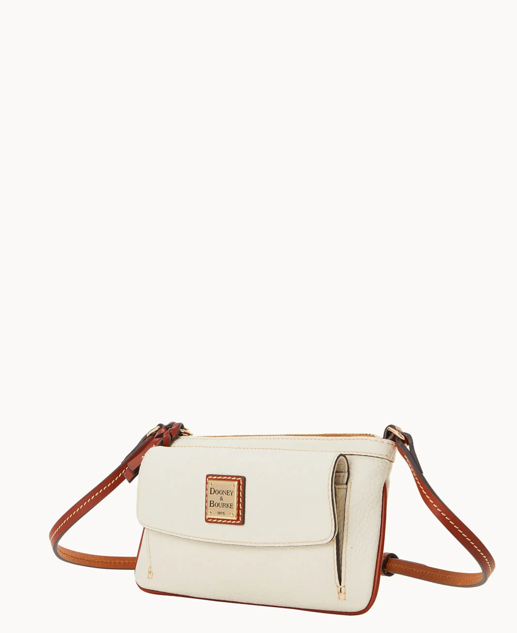 Dooney & Bourke The Pebble Grain Collection|Pebbled Leather<Pebble Grain Gigi Crossbody White