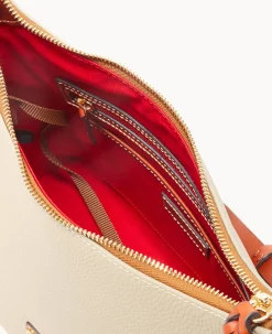 Dooney & Bourke The Pebble Grain Collection|Pebbled Leather<Pebble Grain Hobo Bone
