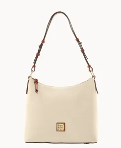 Dooney & Bourke The Pebble Grain Collection|Pebbled Leather<Pebble Grain Hobo Bone