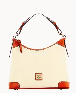 Dooney & Bourke The Pebble Grain Collection|Ready For the Getaway<Pebble Grain Hobo Bone