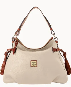Dooney & Bourke The Pebble Grain Collection|Pebbled Leather<Pebble Grain Hobo Bone