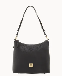 Dooney & Bourke The Pebble Grain Collection|Pebbled Leather<Pebble Grain Hobo Black Black