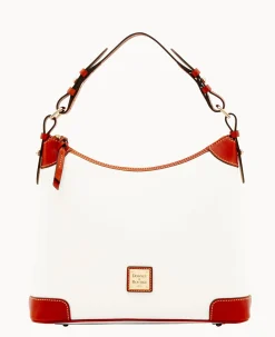 Dooney & Bourke The Pebble Grain Collection|Ready For the Getaway<Pebble Grain Hobo White