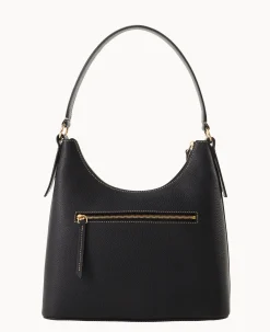 Dooney & Bourke The Pebble Grain Collection|Pebbled Leather<Pebble Grain Hobo Black Black