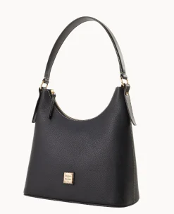 Dooney & Bourke The Pebble Grain Collection|Pebbled Leather<Pebble Grain Hobo Black Black