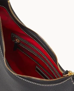 Dooney & Bourke The Pebble Grain Collection|Pebbled Leather<Pebble Grain Hobo Black Black