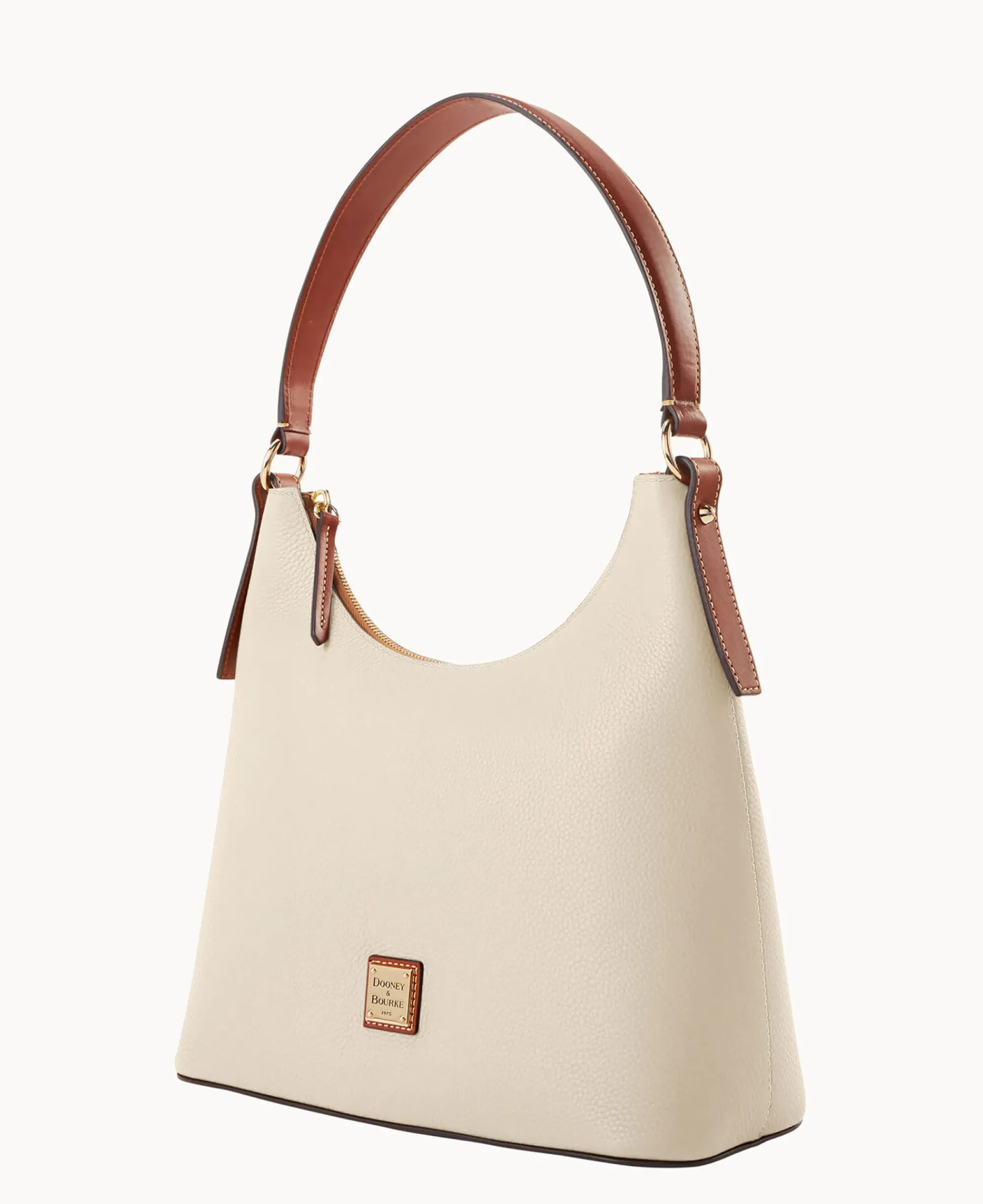 Dooney & Bourke The Pebble Grain Collection|Pebbled Leather<Pebble Grain Hobo Bone