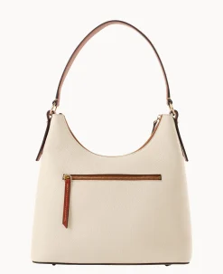 Dooney & Bourke The Pebble Grain Collection|Pebbled Leather<Pebble Grain Hobo Bone