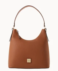 Dooney & Bourke The Pebble Grain Collection|Pebbled Leather<Pebble Grain Hobo Caramel