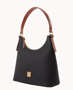 Dooney & Bourke The Pebble Grain Collection|Pebbled Leather<Pebble Grain Hobo Black