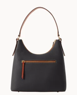 Dooney & Bourke The Pebble Grain Collection|Pebbled Leather<Pebble Grain Hobo Black