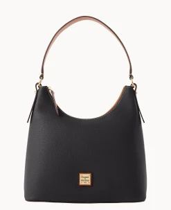 Dooney & Bourke The Pebble Grain Collection|Pebbled Leather<Pebble Grain Hobo Black