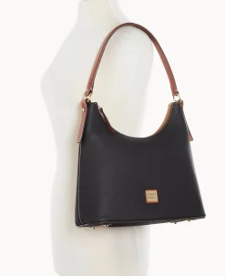 Dooney & Bourke The Pebble Grain Collection|Pebbled Leather<Pebble Grain Hobo Black
